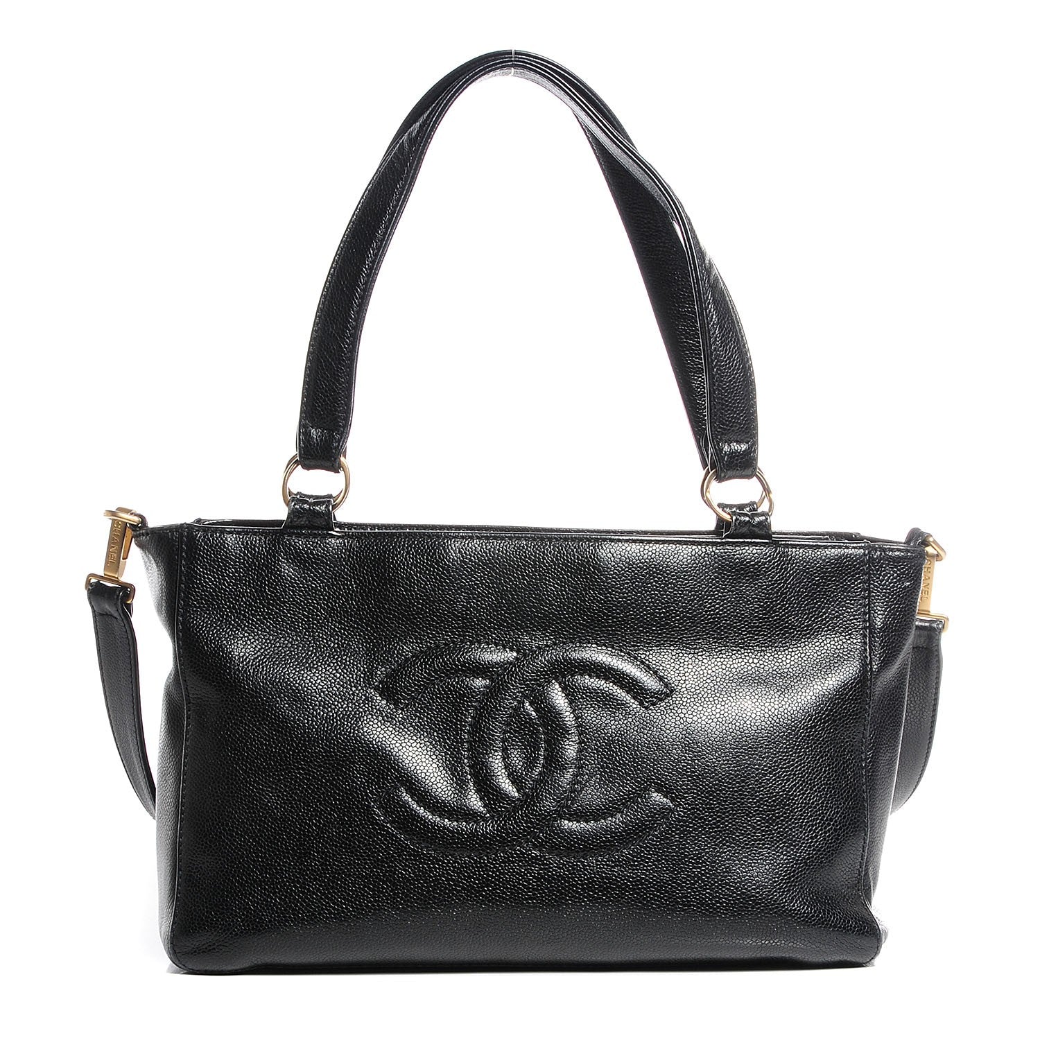 Chanel Caviar Timeless CC Shoulder Bag Black 1 of 7