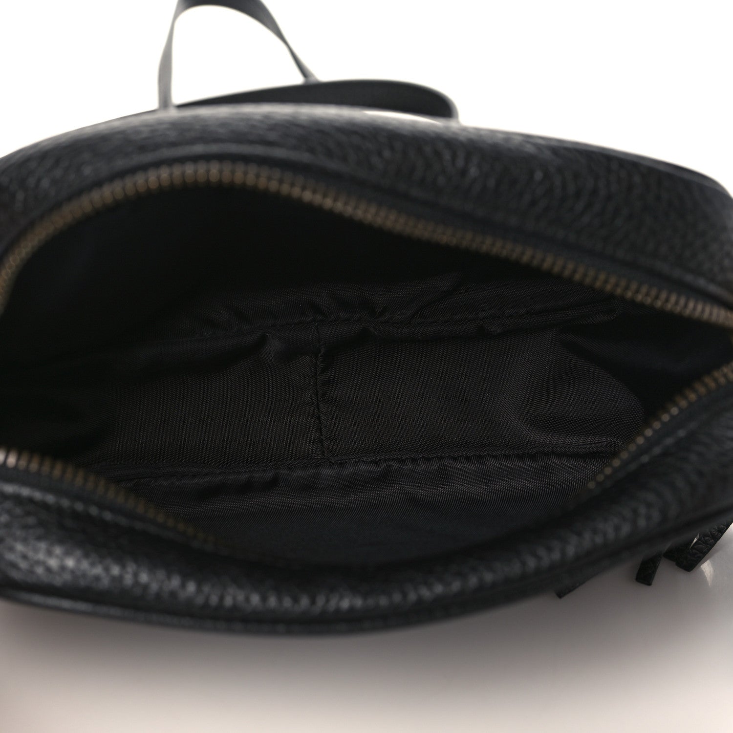 Gucci Pebbled Calfskin Mini Soho Disco Bag Black 5 of 9