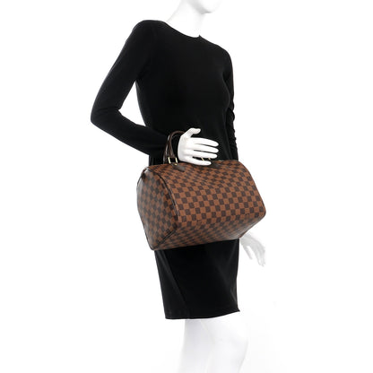 Louis Vuitton Damier Ebene Speedy 30 2 of 9