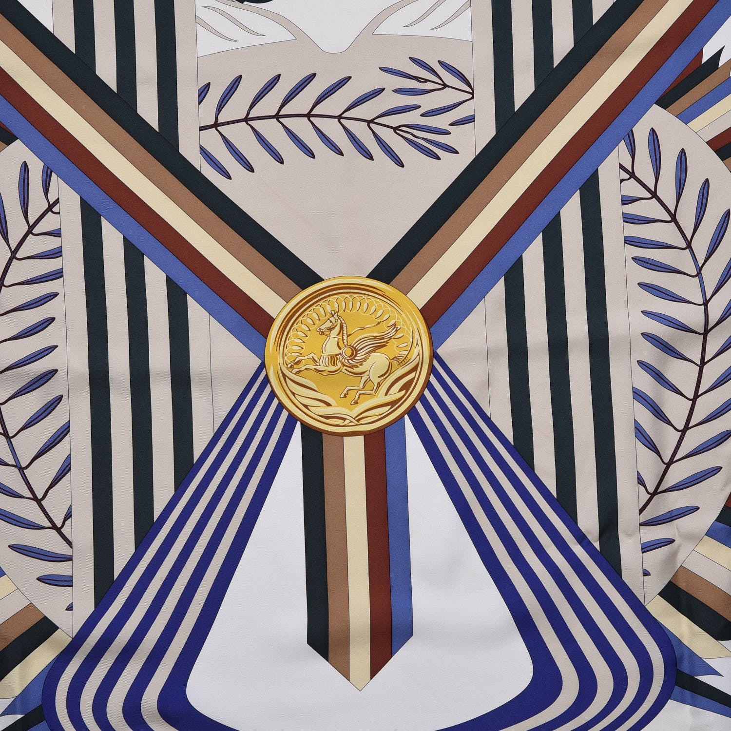 Hermes Silk Les Jeux d'Scarf 90 4 of 8