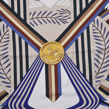 Hermes Silk Les Jeux d'Scarf 90 4 of 8