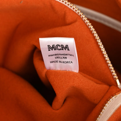 MCM Visetos Patricia Hobo White 8 of 12