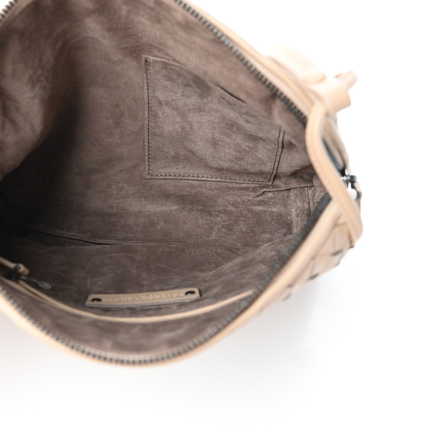 Bottega Veneta Nappa Intrecciato Nodini Crossbody Messenger Mink 5 of 9