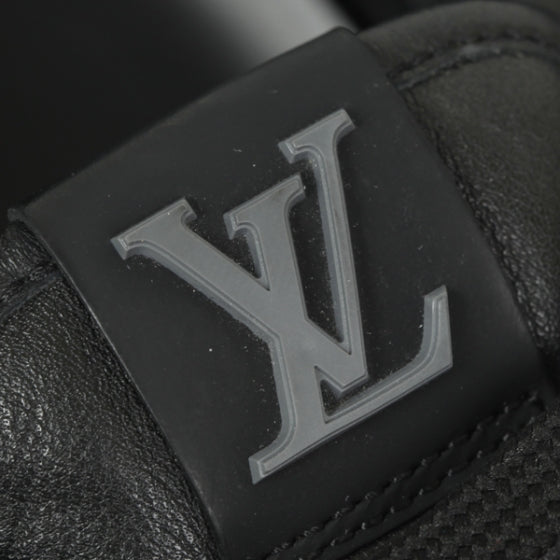 Louis Vuitton Calfskin Mens Americas Cup Slalom Sneakers 11 Black 7 of 11