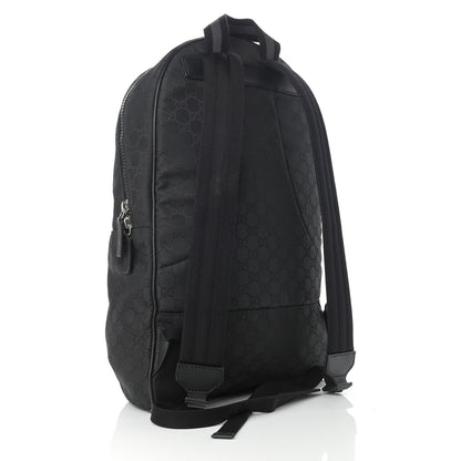 Gucci Nylon Monogram Slim Backpack Black 3 of 11