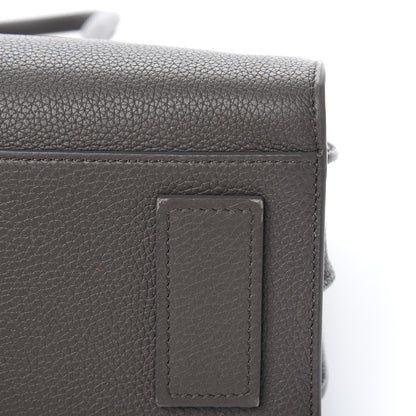 Saint Laurent Grained Calfskin Baby Sac De Jour Souple Coal 8 of 10
