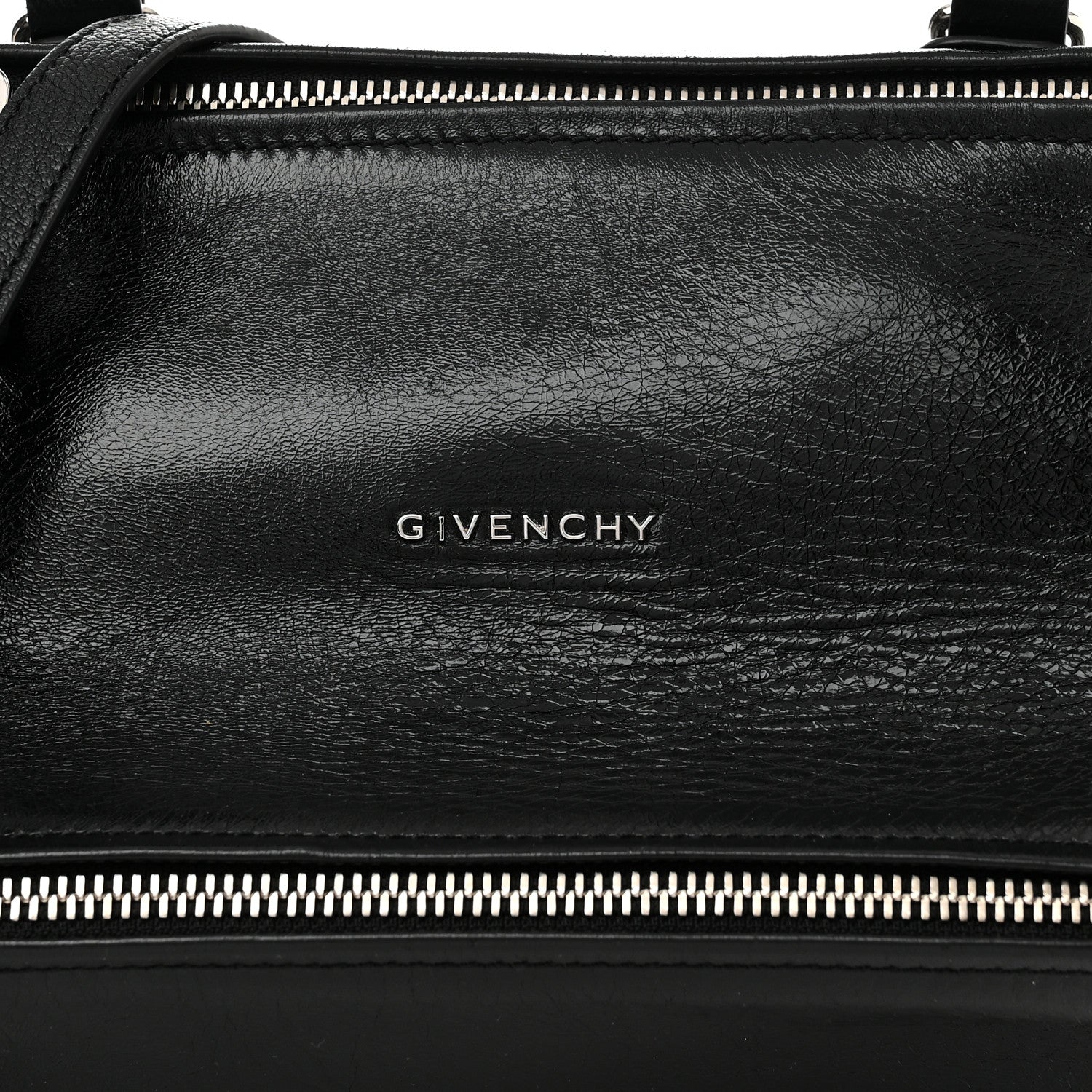 Givenchy Crinkled Patent Small Pandora Black 9 of 11