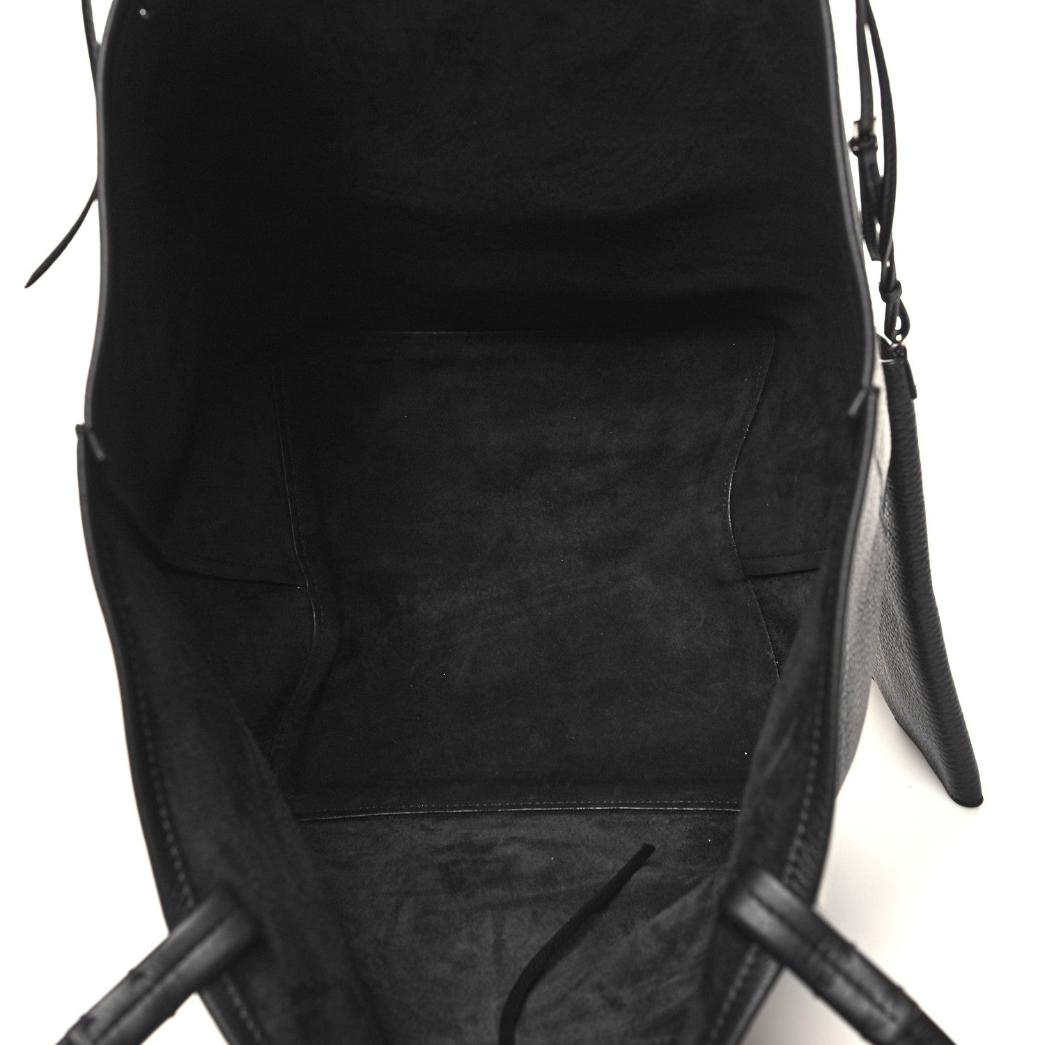 The Row Grained Calfskin Park Tote Three Black 6 of 12