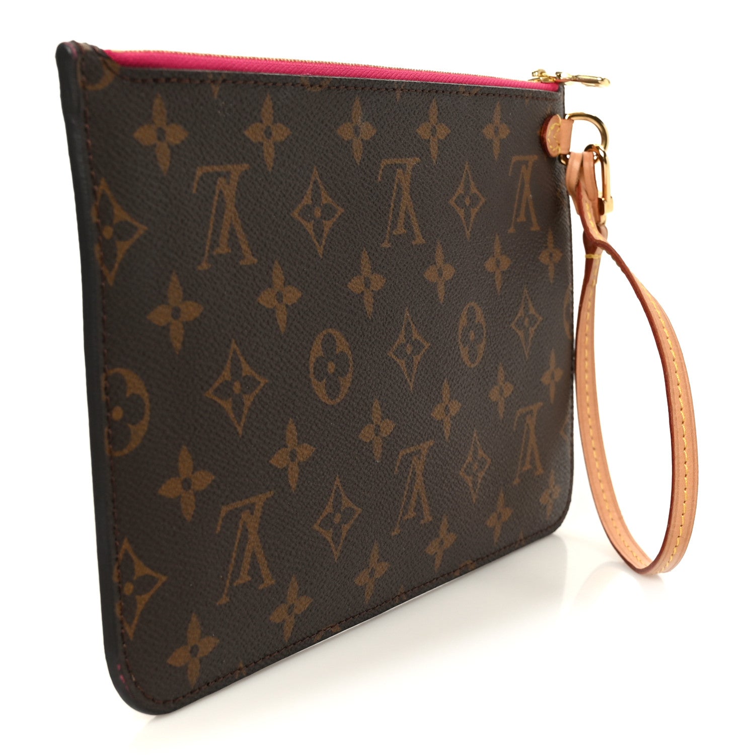 Louis Vuitton Monogram Neverfull MM GM Pochette Pivoine 3 of 7