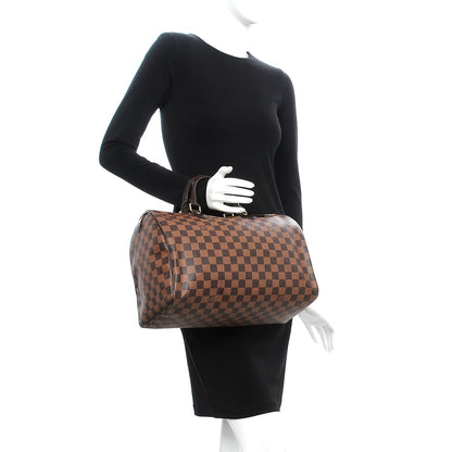 Louis Vuitton Damier Ebene Speedy 35 2 of 12