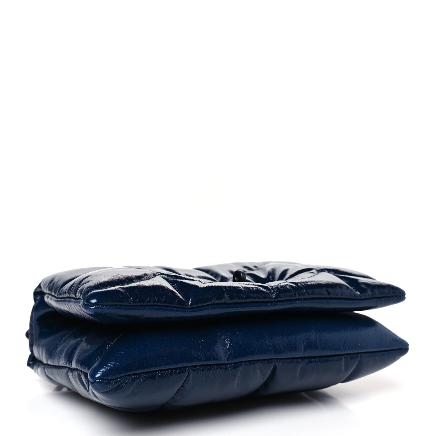 Mulberry Smooth Glossy Nappa Pillow Quilted Little Softie Bag Sapphire 4 of 8