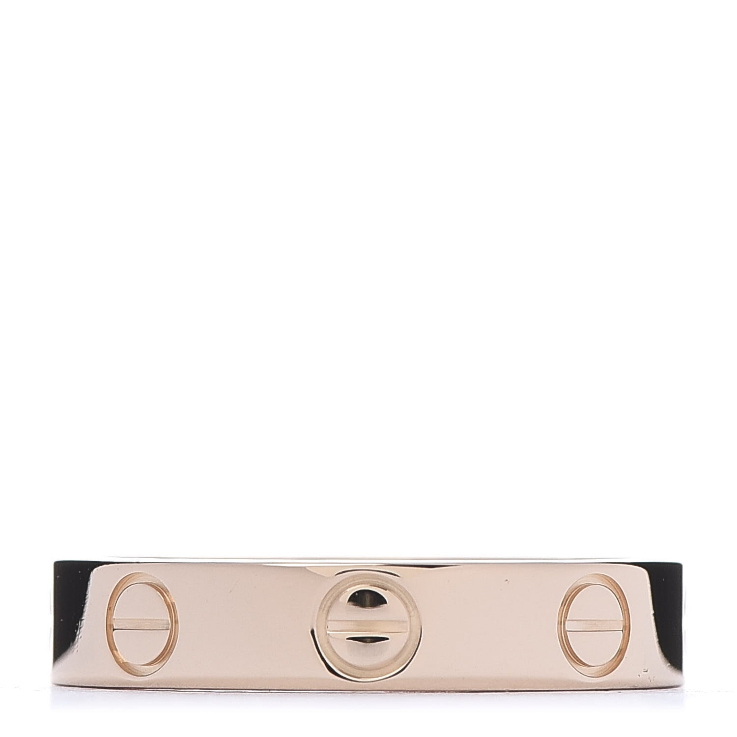 Cartier 18K Pink Gold 3.5mm LOVE Wedding Band Ring 49 4.75 1 of 5