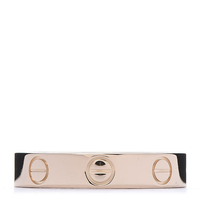 Cartier 18K Pink Gold 3.5mm LOVE Wedding Band Ring 49 4.75 1 of 5