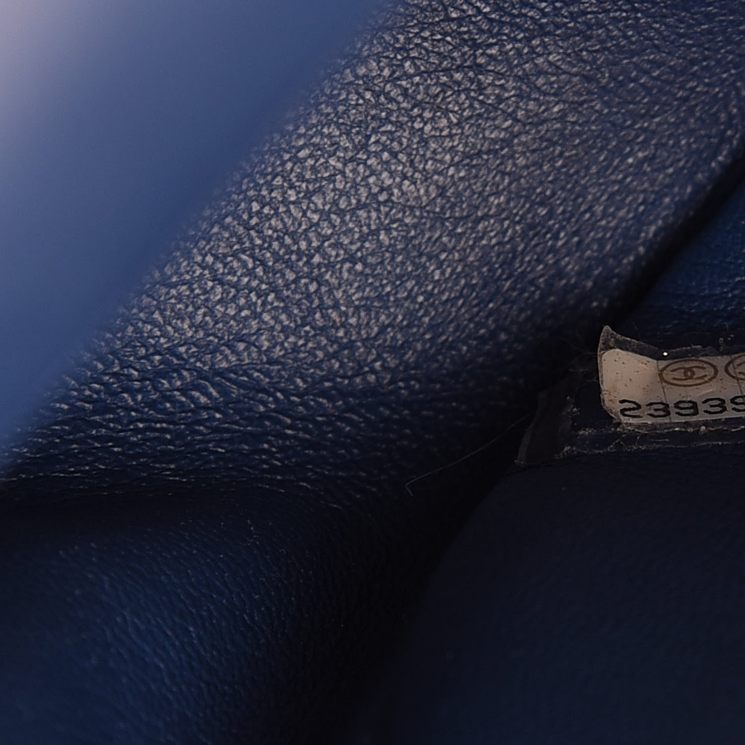 Chanel Lambskin Small Carry Chic Flap Blue 9 of 11