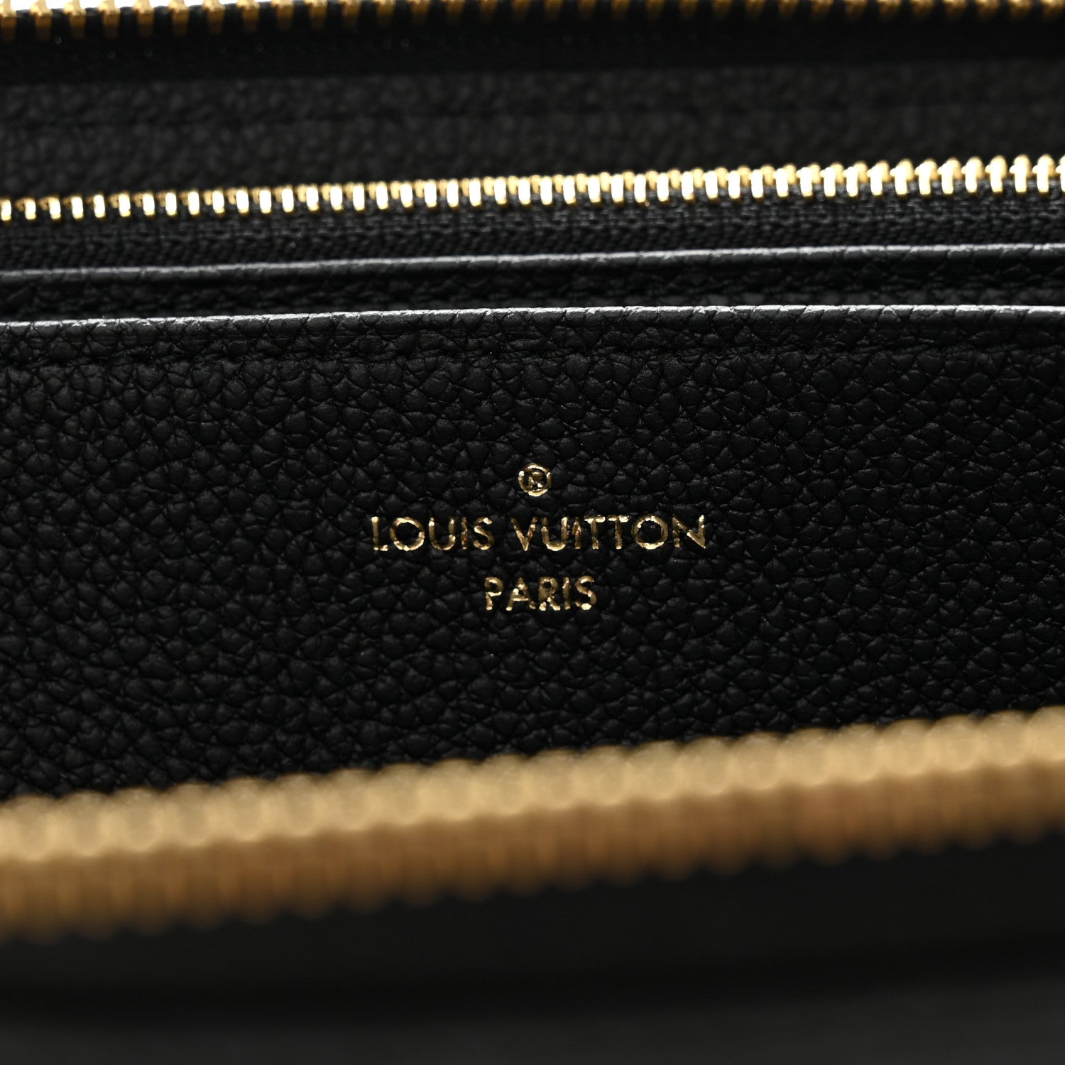 Louis Vuitton Empreinte Zippy Wallet Black 6 of 10