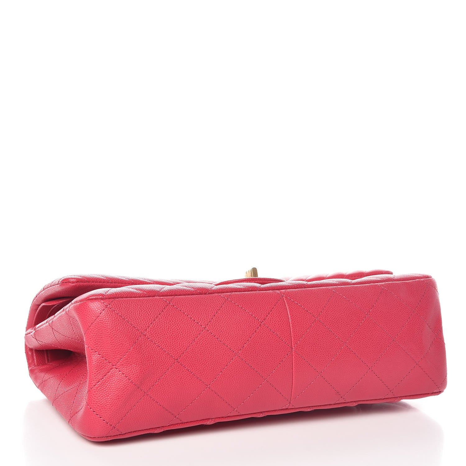 Chanel Caviar Chevron Quilted 2.55 Reissue 226 Flap Fuchsia 4 of 10