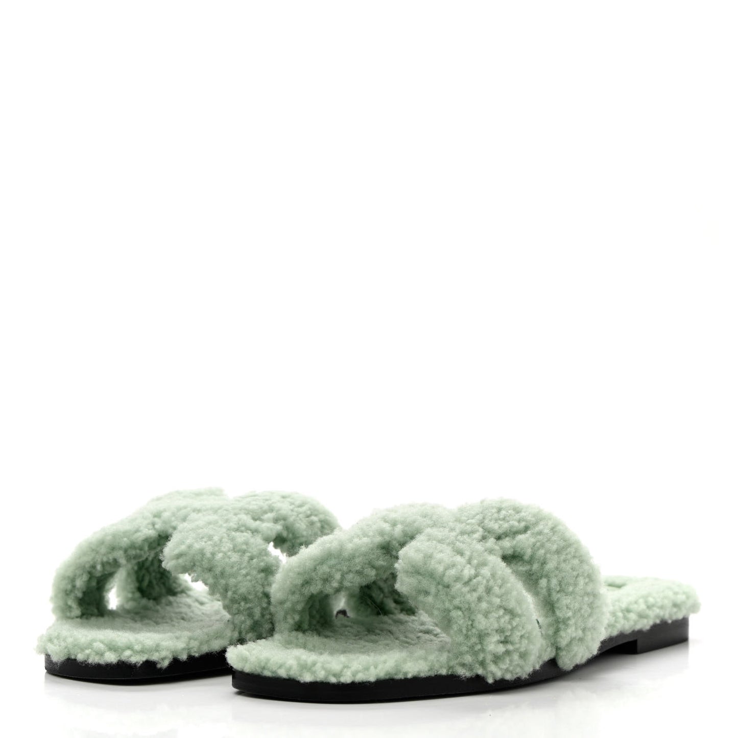 Woolskin Oran Sandals 36.5 Vert D’Eau