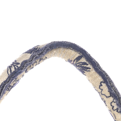 Christian Dior Canvas Embroidered Toile De Jouy Catherine Tote Blue 11 of 11