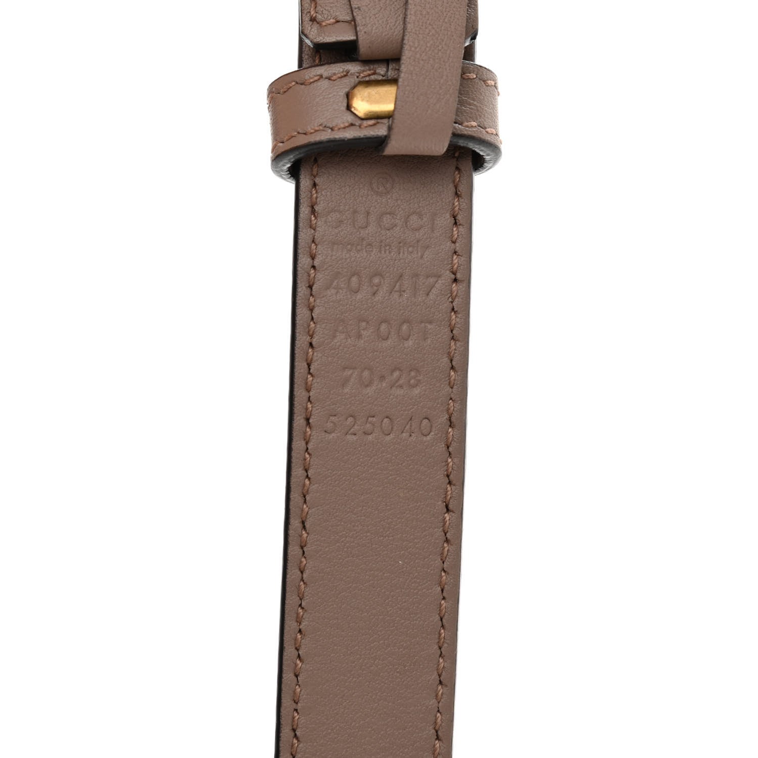 Gucci Calfskin Double G 20mm Belt 70 28 Porcelain Rose 3 of 5