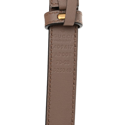 Gucci Calfskin Double G 20mm Belt 70 28 Porcelain Rose 3 of 5