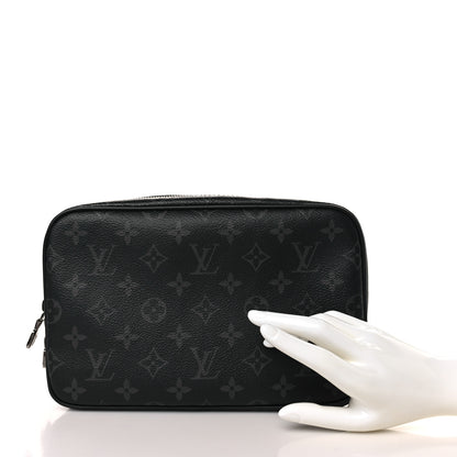 Louis Vuitton Monogram Eclipse Toilet Pouch GM 2 of 9