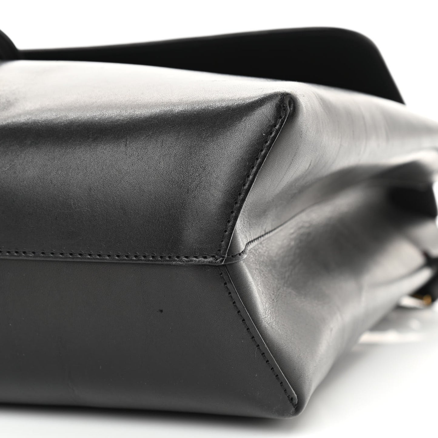 Calfskin Lady Bag Black Flamma