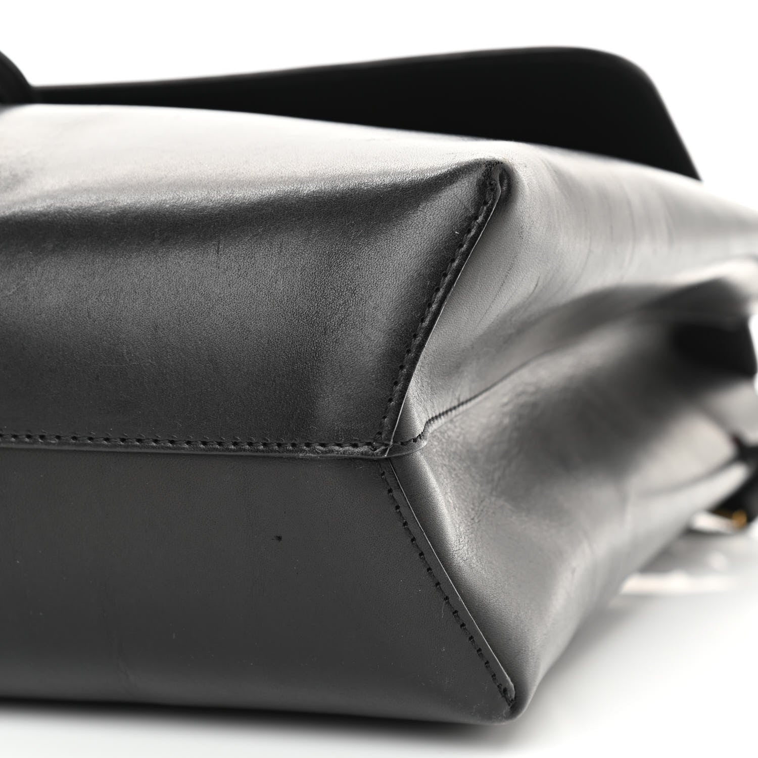 Mansur Gavriel Calfskin Lady Bag Black Flamma 10 of 14