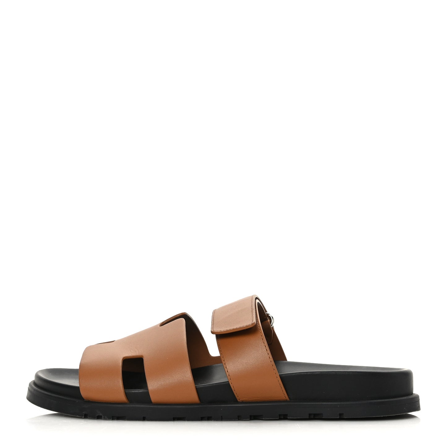Calfskin Mens Chypre Sandals 43 Gold