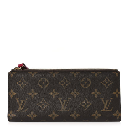 Louis Vuitton Monogram Adele Wallet Fuchsia 1 of 8