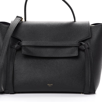 Celine Grained Calfskin Mini Belt Bag Black 9 of 11
