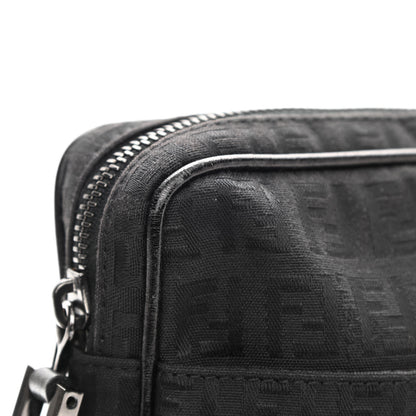 Fendi Zucchino Crossbody Black 11 of 12