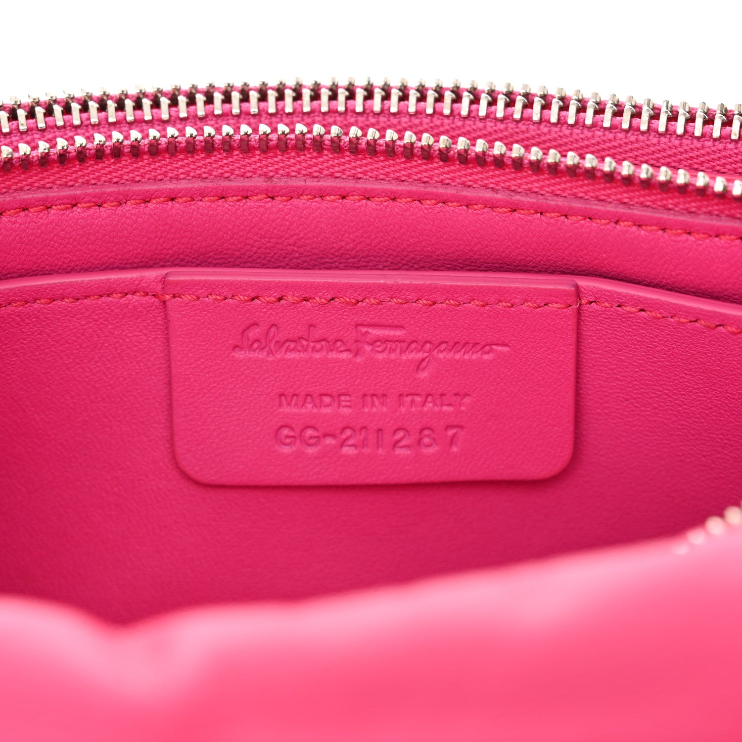 Salvatore Ferragamo Calfskin Small Viva Bow Shoulder Bag Hot Pink 8 of 11