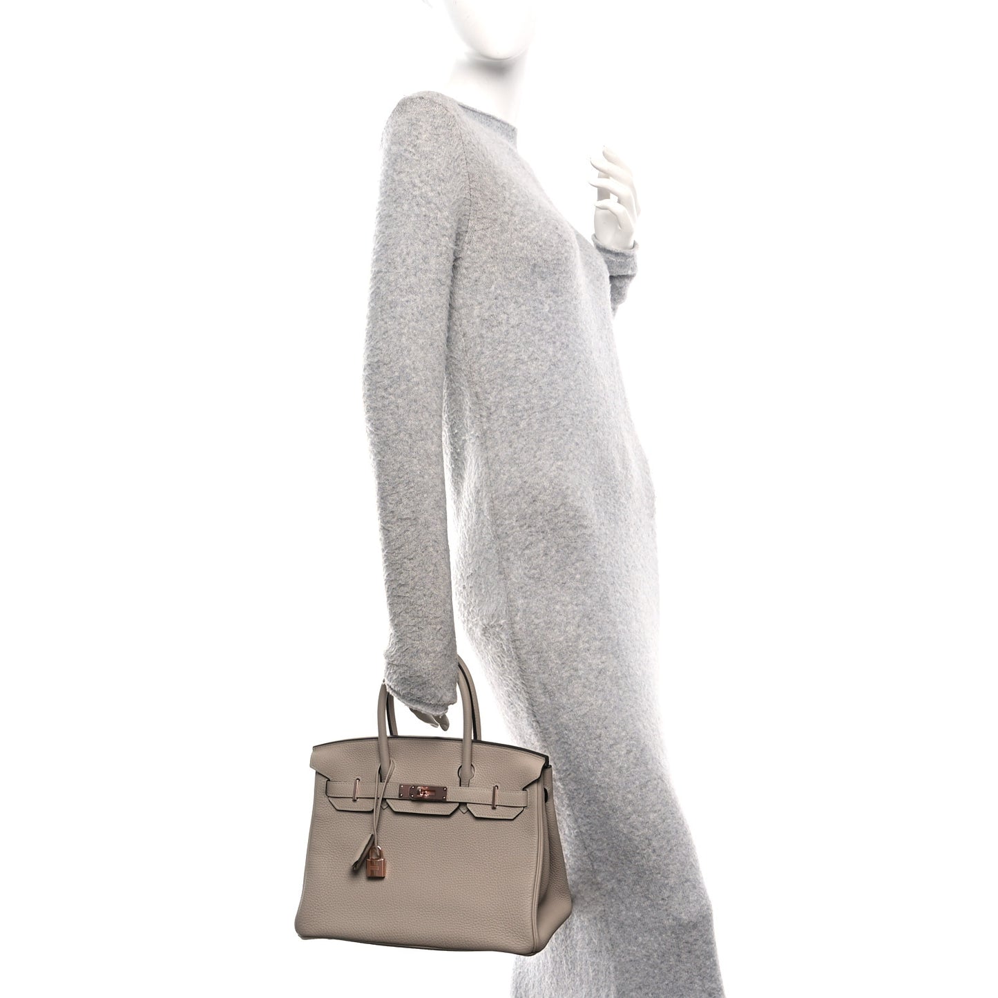 Togo Birkin 30 Gris Tourterelle
