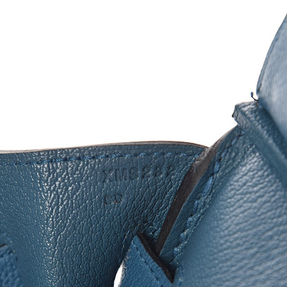 Hermes Togo Birkin 30 Cobalt 7 of 12
