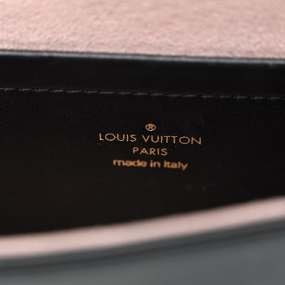 Louis Vuitton Lambskin Embossed Monogram Pochette Coussin Black 7 of 10