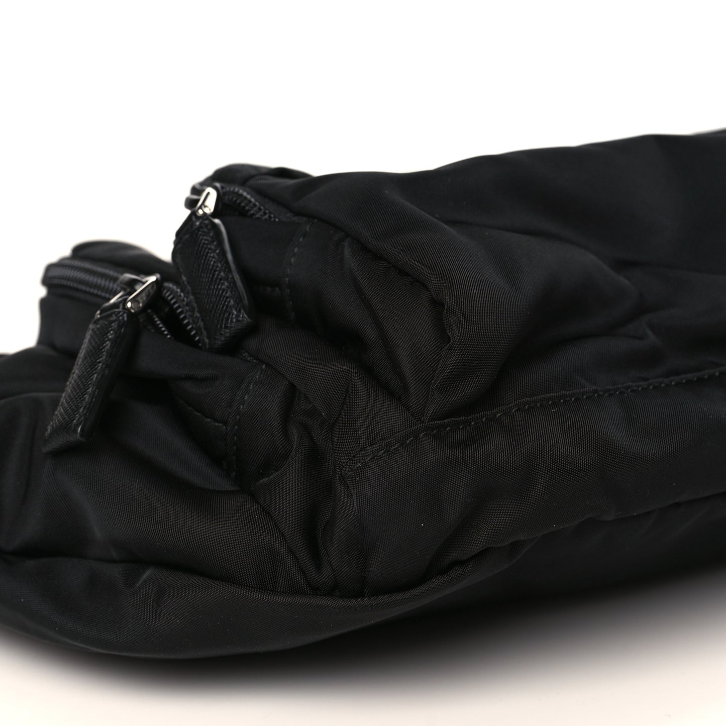 Tessuto Nylon Belt Bag Black