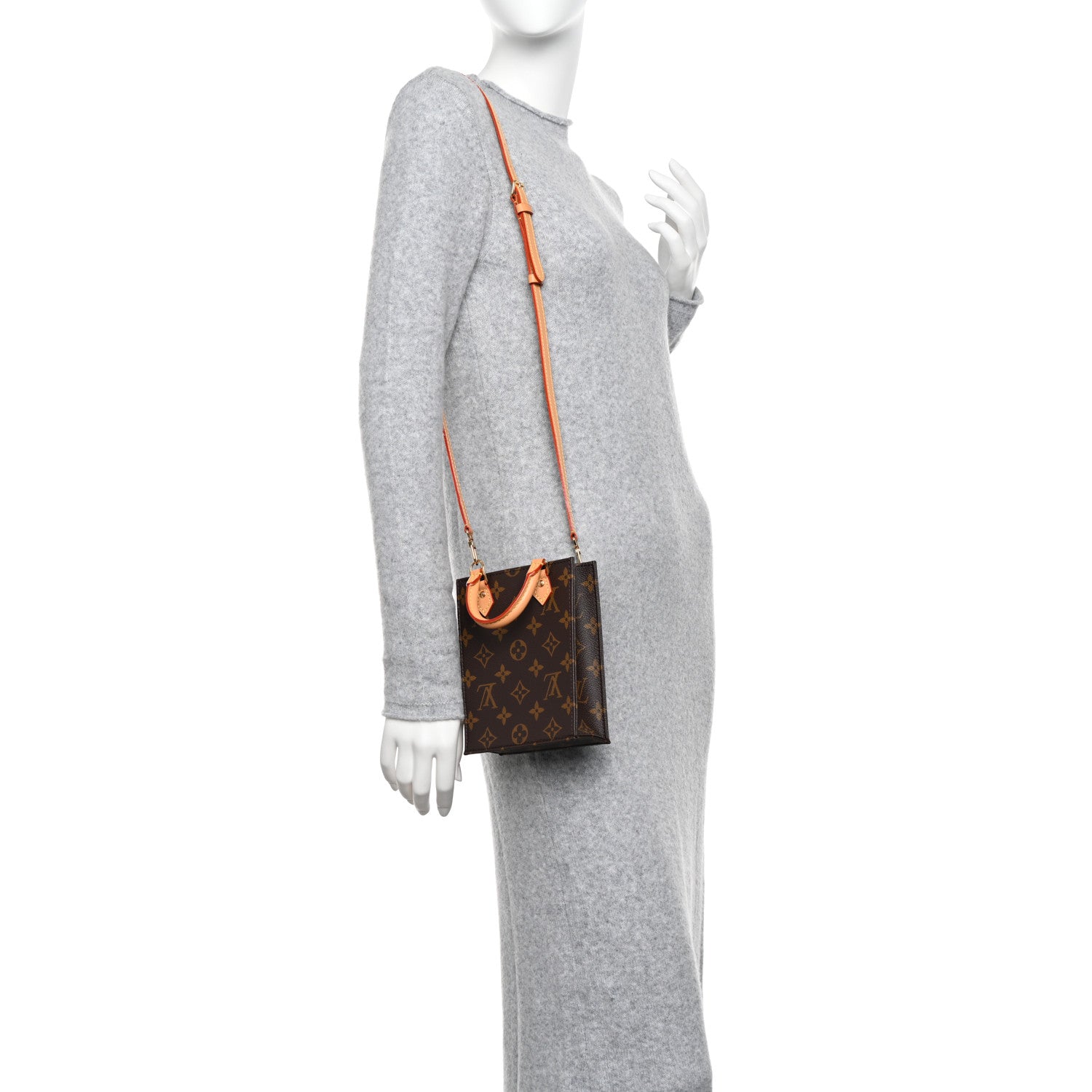 Louis Vuitton Monogram Petit Sac Plat 2 of 10