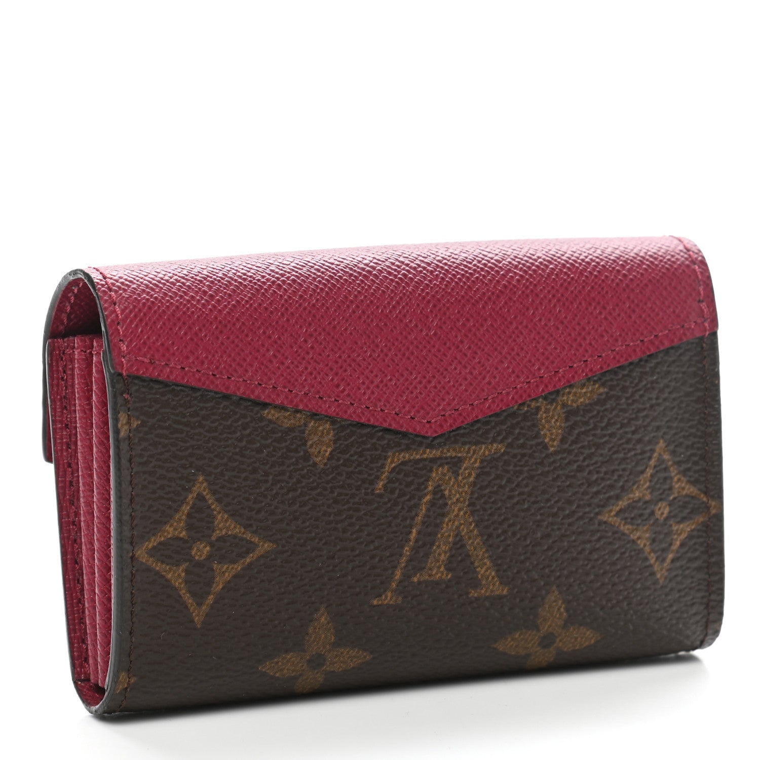 Louis Vuitton Monogram Sarah Multicartes Fuchsia 3 of 7