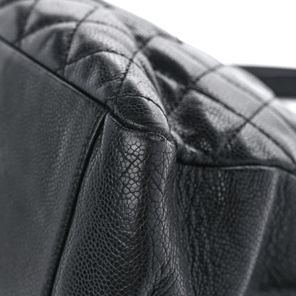Chanel Caviar Quilted Grand Shopping Tote GST Black 10 of 16