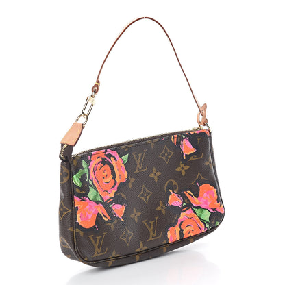 Louis Vuitton Monogram Roses Pochette Accessories 3 of 8