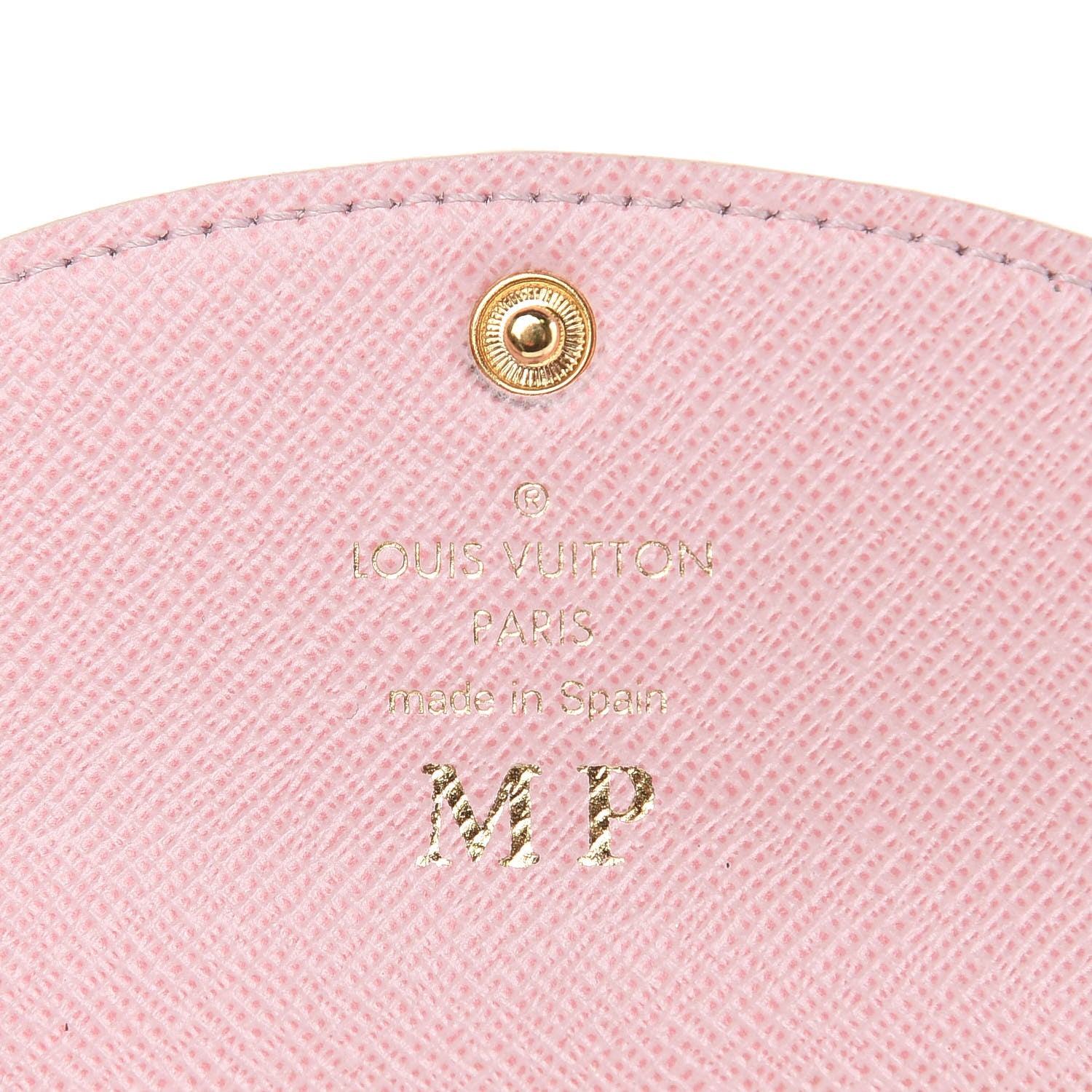 Louis Vuitton Damier Azur Rosalie Coin Purse Rose Ballerine 6 of 13