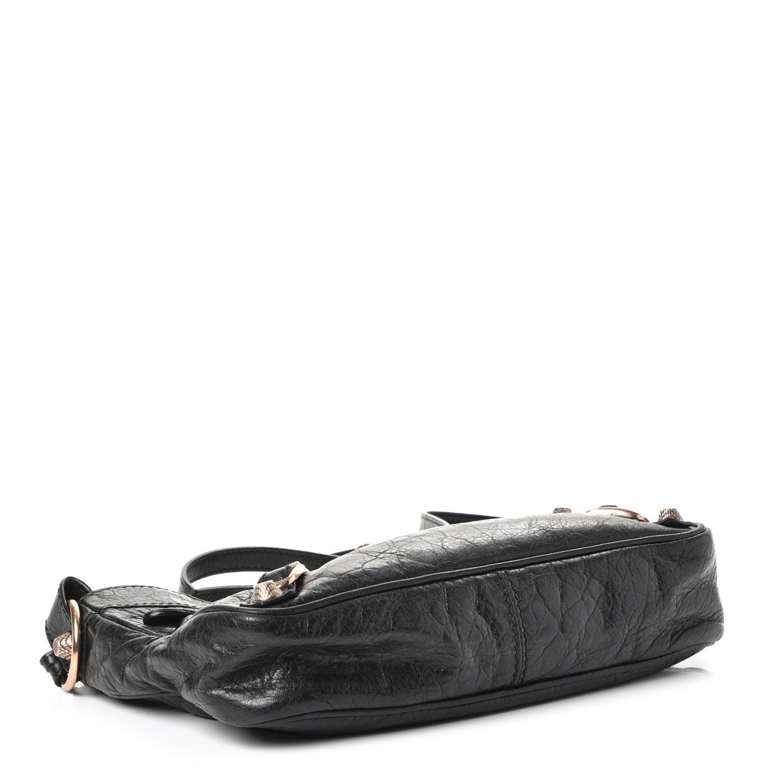 Balenciaga Agneau Giant 12 Rose Gold Hardware Hip Black 4 of 7