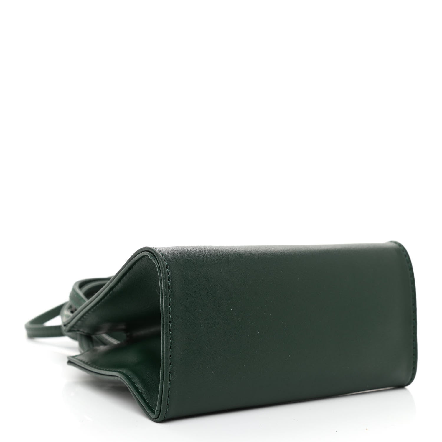 Telfar Vegan Leather Small Shopping Bag Dark Olive 4 of 9