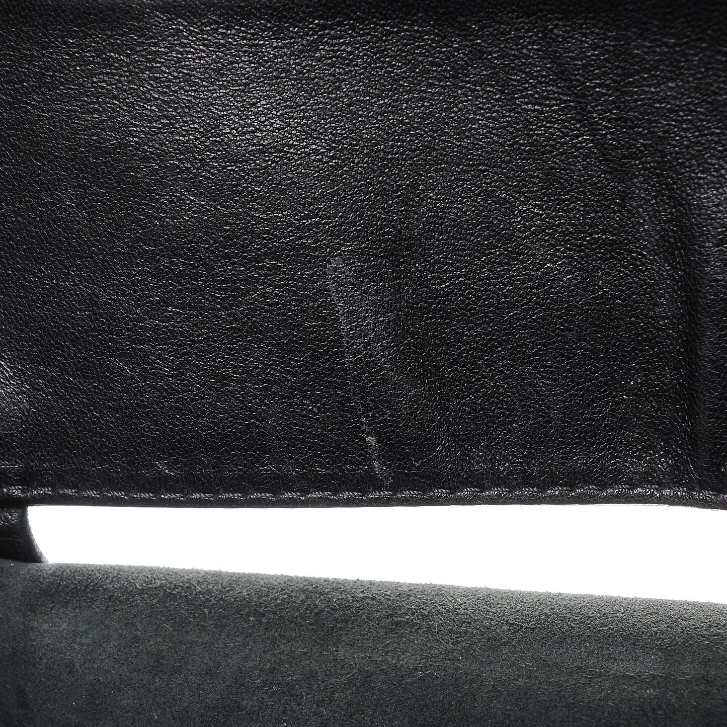 Lambskin Horizontal Cabas Black