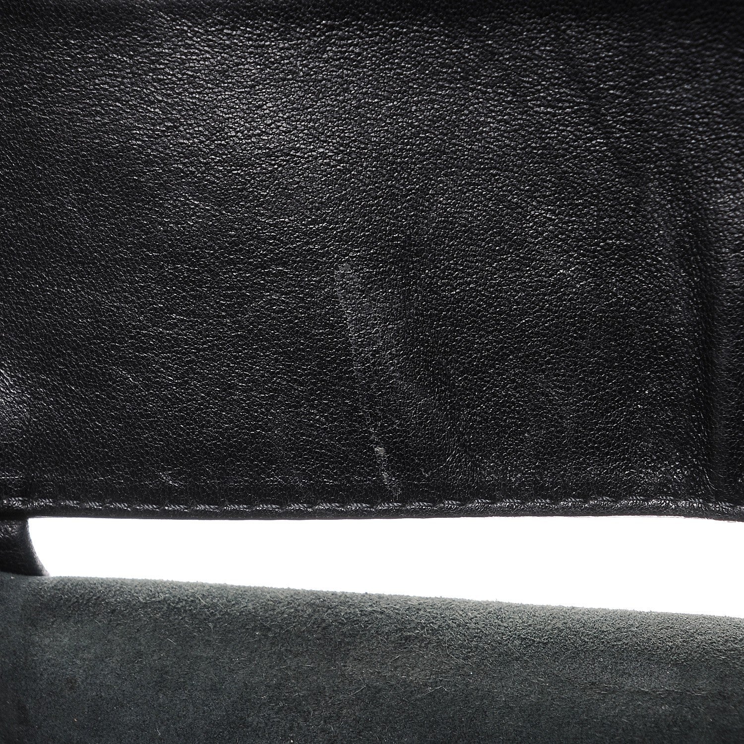 Celine Lambskin Horizontal Cabas Black 8 of 17