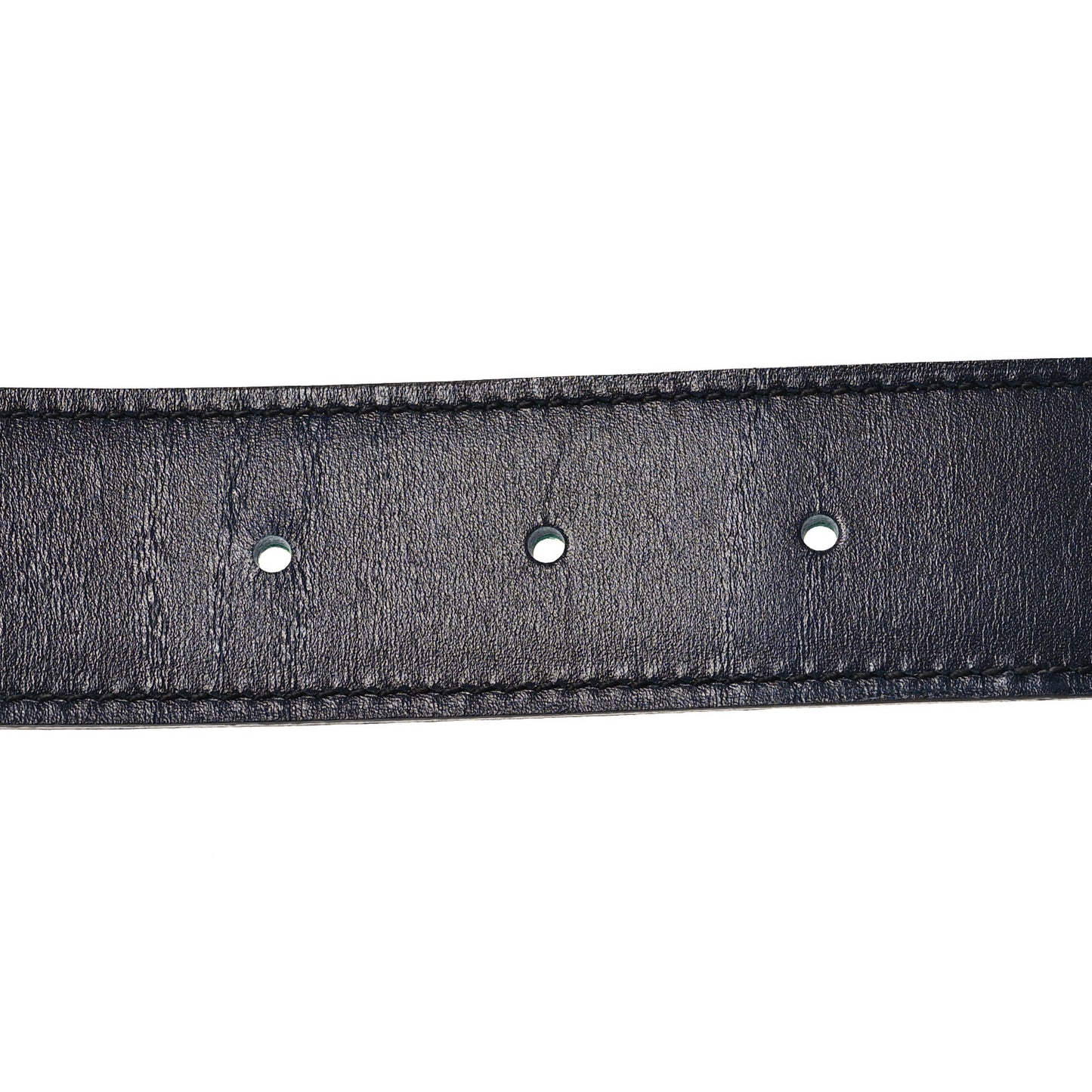 Swift Epsom Reversible 32mm Belt Strap 85 34 Bleu Indigo Bleu Paon