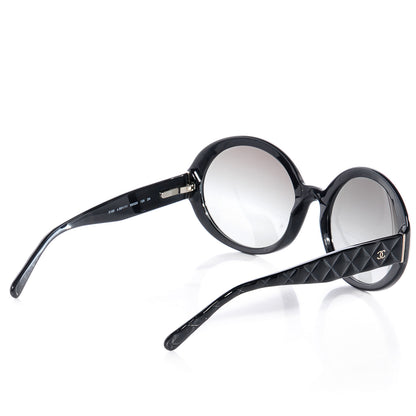 Chanel Quilted CC Mod Sunglasses 5120 Black 2 of 7