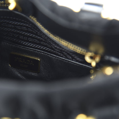 Prada Tessuto Nylon Gaufre Tote Black 8 of 9
