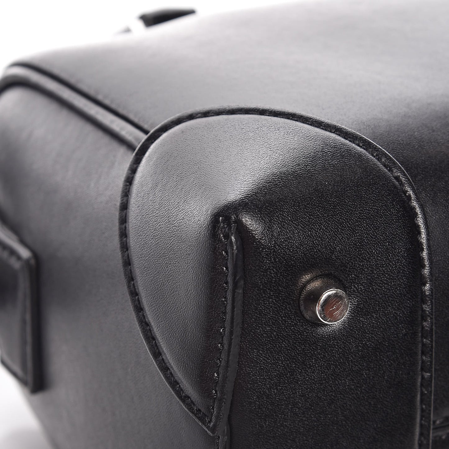 Calfskin Star Micro Lucrezia Black Silver