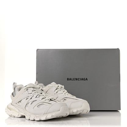 Balenciaga Rubber Mesh Fabric Monocolor Recycled Sole Womens Track Sneakers 38 White 7 of 7